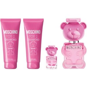 PERFUME MOSCHINO KIT TOY 2 BUBBLE GUM FEM 100ML EDT+GEL+LOTION 3805