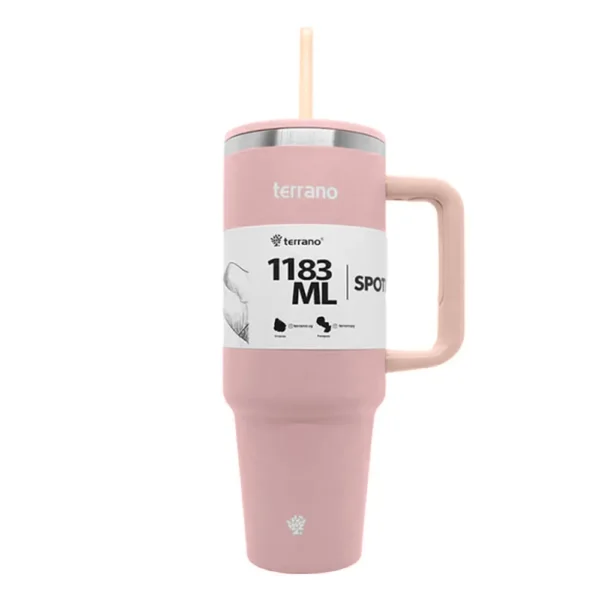 VASO TERRANO SPOTIE CUP 1.183ML C/PAJITA - Imagen 4