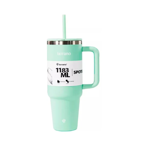 VASO TERRANO SPOTIE CUP 1.183ML C/PAJITA - Imagen 3