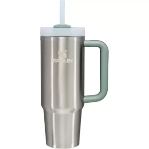 VASO TERMICO STANLEY TUMBLER QUENCHER H2.0 887ML STEEL SHALE C/PAJITA