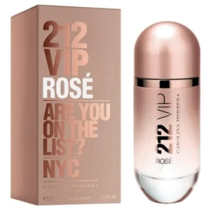 PERFUME CAROLINA H.212 VIP ROSE FEM 80ML EDP 8197/7176