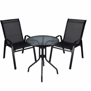 JUEGO DE MESA + SILLAS D60CM EM-6021