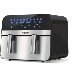 FREIDORA DIGITAL NAPPO SIN ACEITE DOBLE NUTRIFRYER 11L NEF-248
