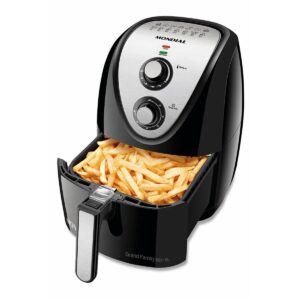 AIR FRYER - GRAND FAMILY - INOX - 5L BLACK / INOX