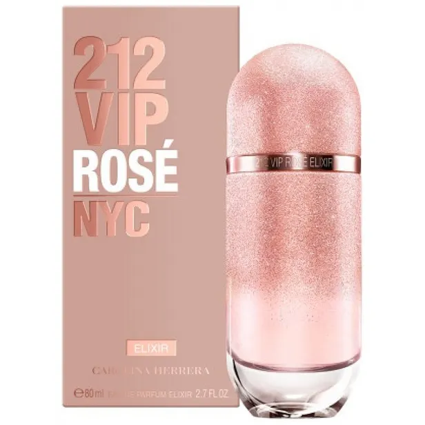 PERFUME CAROLINA H.212 VIP ROSE ELIXIR FEM 80ML EDP 3482