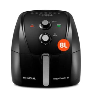 AIR FRYER - MEGA FAMILY - 8L FULL BLACK