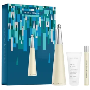 PERFUME ISSEY MIYAKE KIT L`EAU D`ISSEY 100ML EDT+10MLEDT+BL50ML 8457